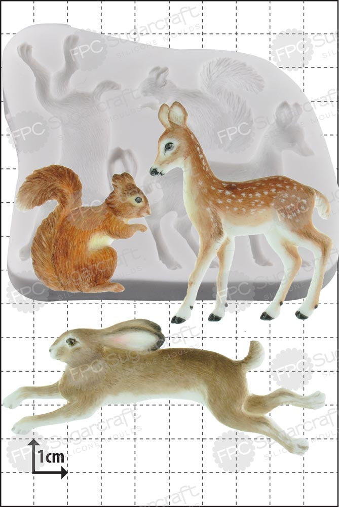 Woodland Animals FPC Mould(C192)