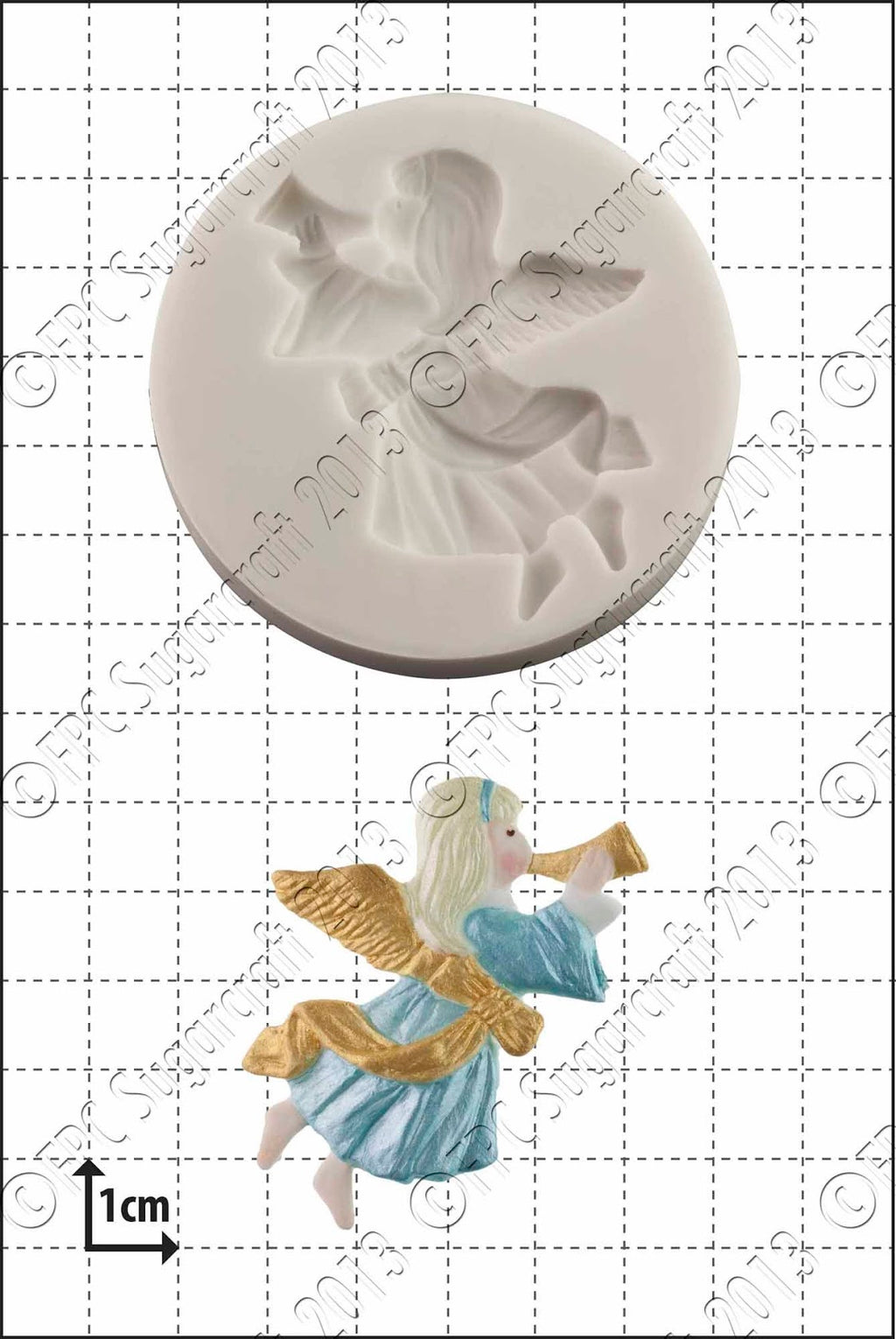 Christmas Angel FPC Mould(D010)